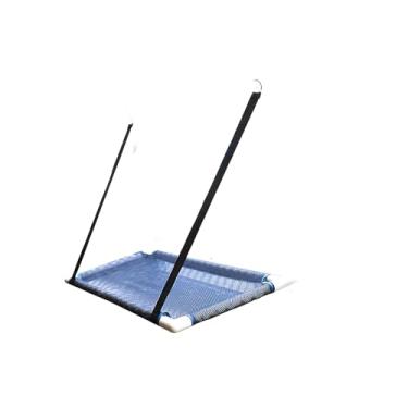 Imagem de Aposento de rede para janela gato descanso com malha refrescante e respirável Deck ventosas Cadeira verão gatos filhotes