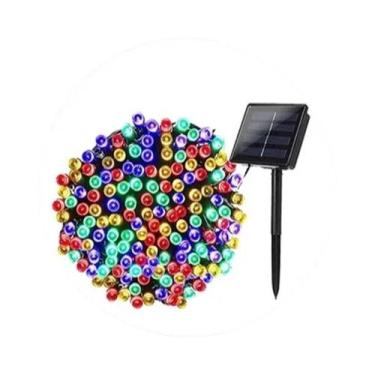 Imagem de Luzes De Cordão Solares À Prova d'Água Para Exterior, 8 Modos Para Dec