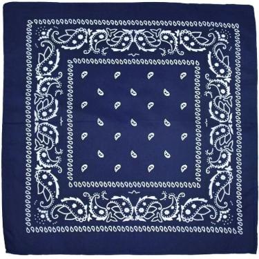 Imagem de Bandana Lenço Estampado Classica Unissex 55X55Cm Adulto