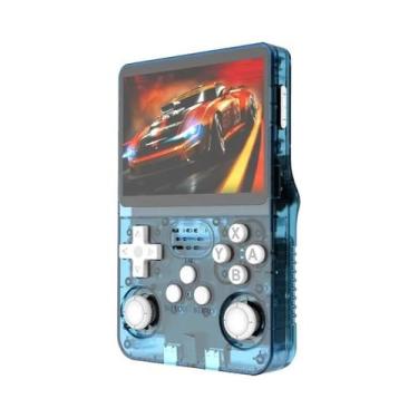 Imagem de Console De Jogo Portátil 128G R36S Com Tela IPS De 3,5 Polegadas, Jogo