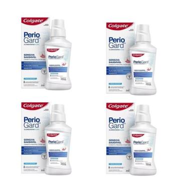 Imagem de Kit com 4 periogard 250ml menta orig sem álcool - Colgate