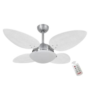 Imagem de Ventilador Volare P Palmae Branco 110V E Controle Remoto