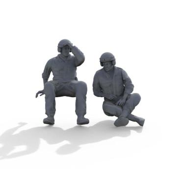 Imagem de MRY-SFW Miniaturas 1/72 Flames of War FOW 20 mm soldados tanque do Reino Unido