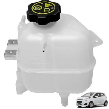 Imagem de Tanque de transbordamento do reservatório de refrigerante 603-534 com tampa adequada para Chevrolet 2018-2019 Beat, 2011-2015 Spark, 2017 Spark Classic OE# 603534 95992466 95352004