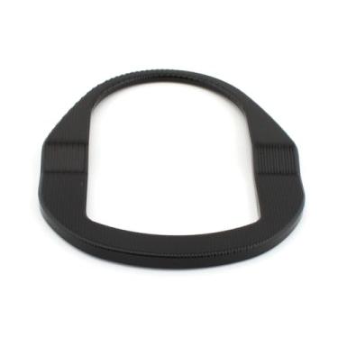 Imagem de KiBcsLic Tampa de Substituição Da Fechadura Da Chave de Ignição, Tampa Decorativa Da Fechadura Elétrica Da Porta para Xmax300, Preto