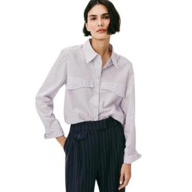 Imagem de Camisa Feminina Hering Manga Longa Listrada-Feminino