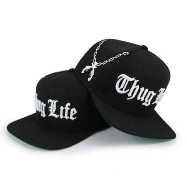 Imagem de Boné Joker Snapback Aba Reta Thug Life JOK-185-Masculino