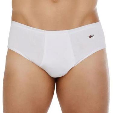 Imagem de Cueca Zorba Slip Light Authentic c/ Abertura - 0172A, Branco, G