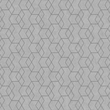 Imagem de Papel De Parede Cinza E Prata Ess1035 - 10m X 0.53m