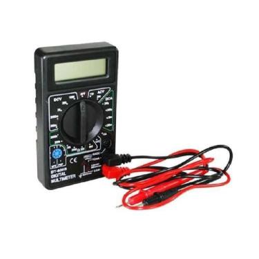 Imagem de Multímetro Digital BIP Sonoro Ohmímetro Voltímetro Medidor Voltagem LC