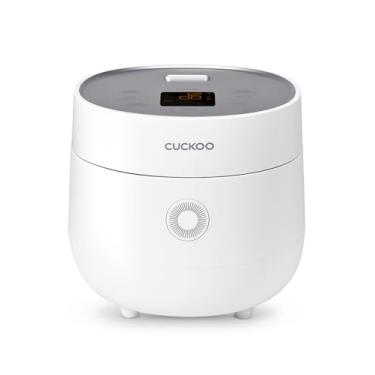 Imagem de CUCKOO CR-0375F | Fogão de Arroz Micom 3 xícaras (não cozido) | 10 opções de menu: aveia, arroz integral e mais, tela sensível ao toque, panela interna antiaderente | Branco