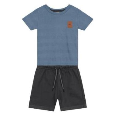 Imagem de Conjunto infantil menino de camelo Mundi-Masculino