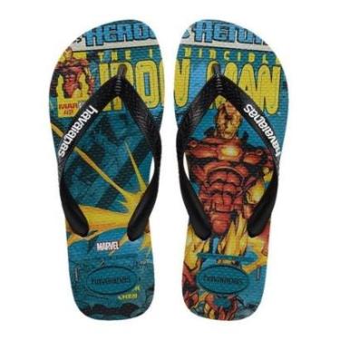 Imagem de Chinelo Masculino Havaianas Marvel Homem De Ferro Verde-Masculino