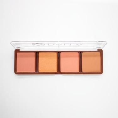 Imagem de Paleta de Blush, Iluminador e Contorno Elegance Dalla