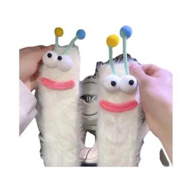 Imagem de Meias De Pelúcia 3D De Desenho Animado Fofas, Quentes, Grossas, Macias