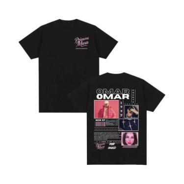 Imagem de Camiseta Unissex Omar Courtz Primera Musa Hip Hop Fashion Casual De Ma