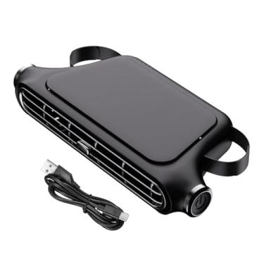 Imagem de Ventilador de assento de - Ventiladores de veículos elétricos para passageiro do banco traseiro - Refrigerador pequeno automotivo recarregável por USB, dispositivo de ventilação portátil para