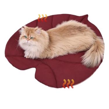 Imagem de Tapete de cama para cães | Almofada impermeável para animais de estimação de 60 x 64 cm, tapete térmico lavável de dupla face para gatinho, filhote, ninho, cama, gaiola, , canil