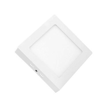 Imagem de Painel De Led Lorenzetti Quadrado De Sobrepor 24w Bivolt 3000k Luz Amarela