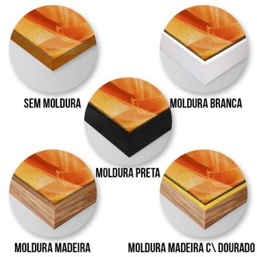 Imagem de Quadro Decorativo Horizontal Abu Dhabi Com Moldura 80X120