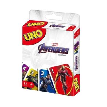 Imagem de UNO Marvel Vingadores  Jogo de Cartas dos Heróis Avengers!