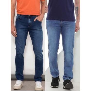Imagem de Kit 2 Calça Jeans Masculina Promoção Tamanho:40Cor:SortidaGenero:Mascu