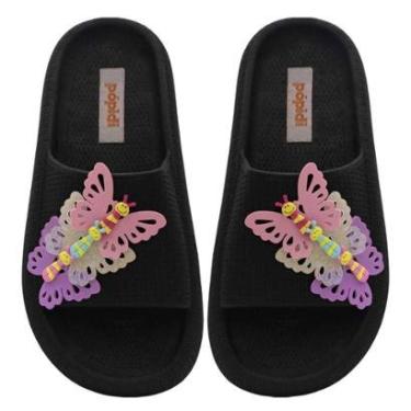 Imagem de Chinelo Infantil Menina Borboleta 25ao40 Estilo Nuvem 12.121-Feminino