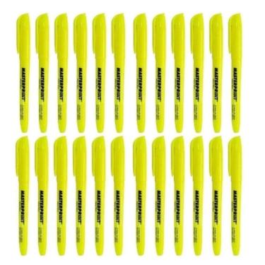 Imagem de Marca Texto MP612 Amarelo Neon 24 Unidades - Masterprint