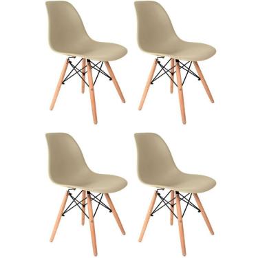 Imagem de Conjunto 4 Cadeiras Eames Eiffel Dkr Movescan Fendi