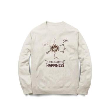 Imagem de Moletom Caffeine Molecule - - Studio Geek, 2G, Off white