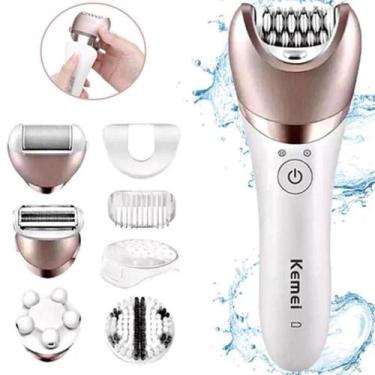 Imagem de Kemei 8001 Máquina Depilar Feminina Axilas Pernas Íntimos - Zonne