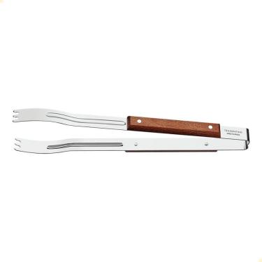 Imagem de Pegador Para Carne Tramontina Churrasco Com Lâmina Em Aço Inox E Cabo De Madeira 37 Cm 26400100