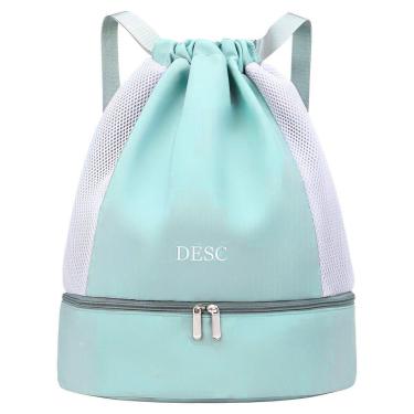 Imagem de Mochila Bolsa Saco com Cordão Esportiva Impermeável Anti roubo Academia Treino Passeio Dia a Dia-Unissex