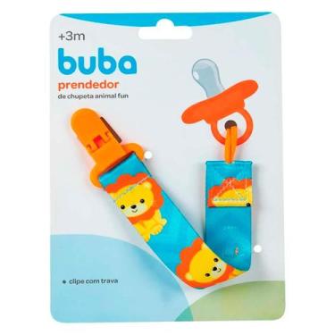 Imagem de Prendedor De Chupeta Animal Fun Leão 12047 - Buba