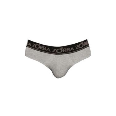 Imagem de Cueca Slip Zorba 0716 Masculina Modal T. P/GG, GG, 41, Mescla