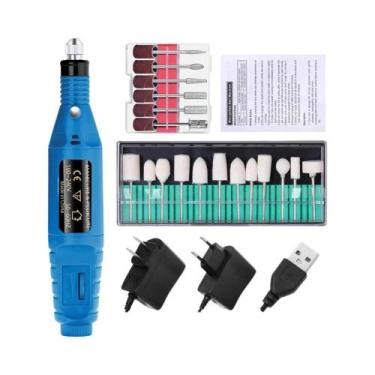 Imagem de Máquina De Furar Unhas Elétrica Portátil LULAA, Conjunto De Ferramenta