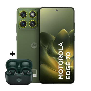 Imagem de Kit smartphone motorola edge 70 512GB e fone moto buds loop