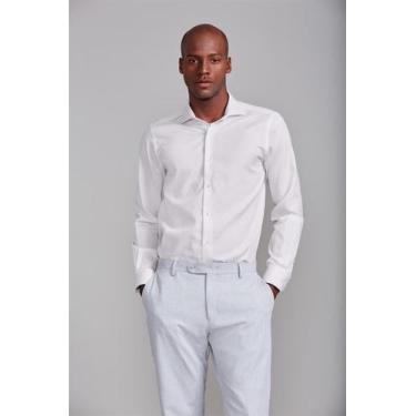 Imagem de Camisa Social Comfort - Rosa Claro - HIGHSTIL, Rosa, 47