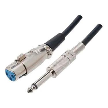 Imagem de Cabo MXT para Microfone P10 x XLR 5 METROS 