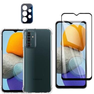 Imagem de Capa Anti Queda Para Samsung Galaxy M23 + Película 3D + Camera - Easy 