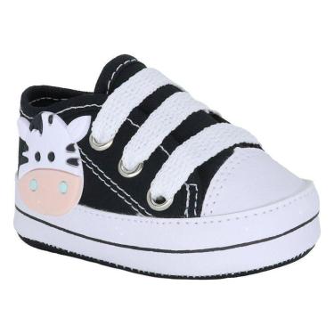 Imagem de Tênis Sapatinho De Bebe  Star Menina Personalizado-Feminino