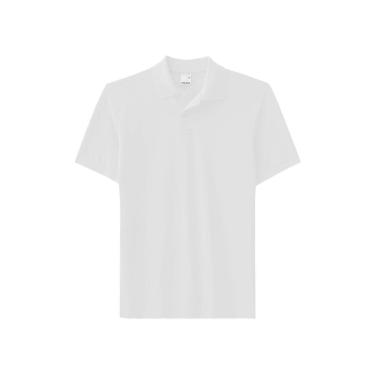 Imagem de Camiseta Polo Piquet Plus Size Masculina - AZUL MARINHO - G-Masculino
