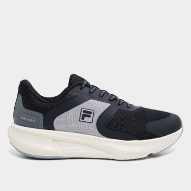 Imagem de Tênis Fila Driver Masculino, Preto, Cinza, 41