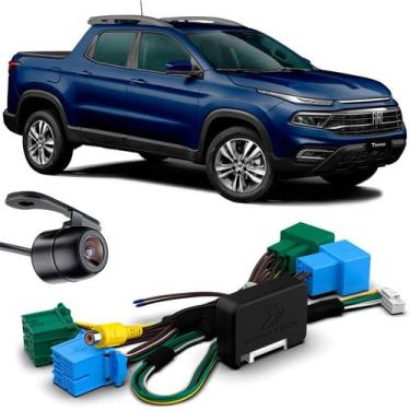 Imagem de Câmera de Ré Toro 2022 Tela de 7" Plug and Play Borboleta - Faaftech