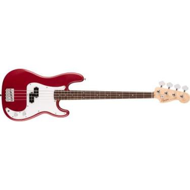 Imagem de Contrabaixo Squier by Fender Debut Precision Bass LRL WPG DKR 0379700 