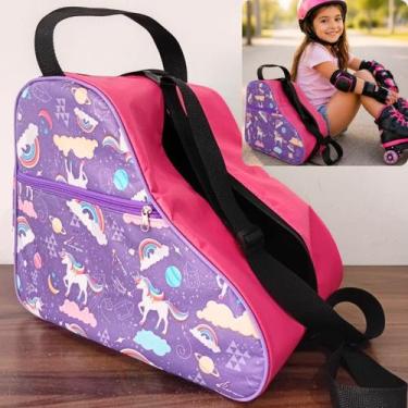 Imagem de Bolsa mochila para Patins com Alça de ombro Ajustáveis, Design Elegant