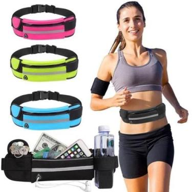 Imagem de Pochete Fitness Impermeável Corrida Academia Porta Celular - Pochete E
