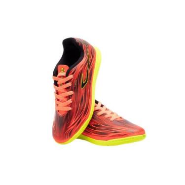 Imagem de Tênis Futsal Topper Top Slick V Infantil Masculino, Vermelho, 30