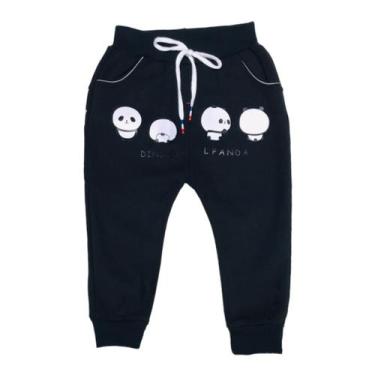 Imagem de Calça Infantil Menino Quentinha - Kiki&Mily, Preto, 1
