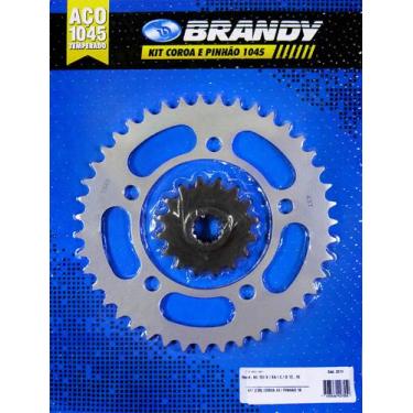 Imagem de Kit Relação Honda NC 700 X/XA/C/D 2012 até 2015 Brandy - Sem Corrente